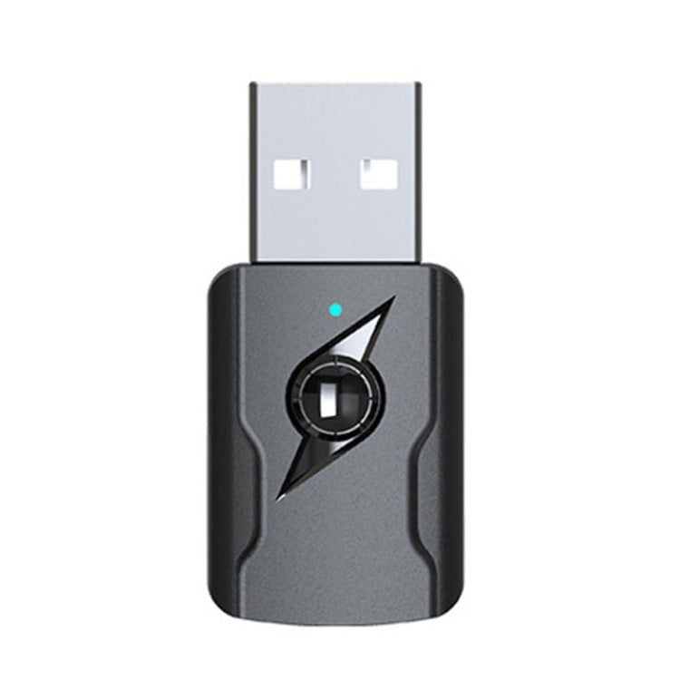 เครื่องส่งสัญญาณบลูทูธ 5.0 ตัวรับ AUX USB อะแดปเตอร์เสียงคอมพิวเตอร์เอาต์พุตคู่, M136