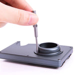ที่ใส่บัตรติดตามกันหาย RFID กระเป๋าสตางค์สำหรับ AirTag รุ่นที่ 2 / AirTag รุ่นที่ 1 สีน้ำเงิน สีดำ สีเทา สีเงิน