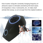 Snowflake Ultrasonic Mosquito Repellent Mouse Repellent, Specification:, US Plug, EU Plug, UK Plug