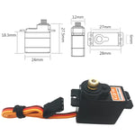 เกียร์บังคับเครื่องบินรุ่น 450 Swashplate GDW, DS031MG
