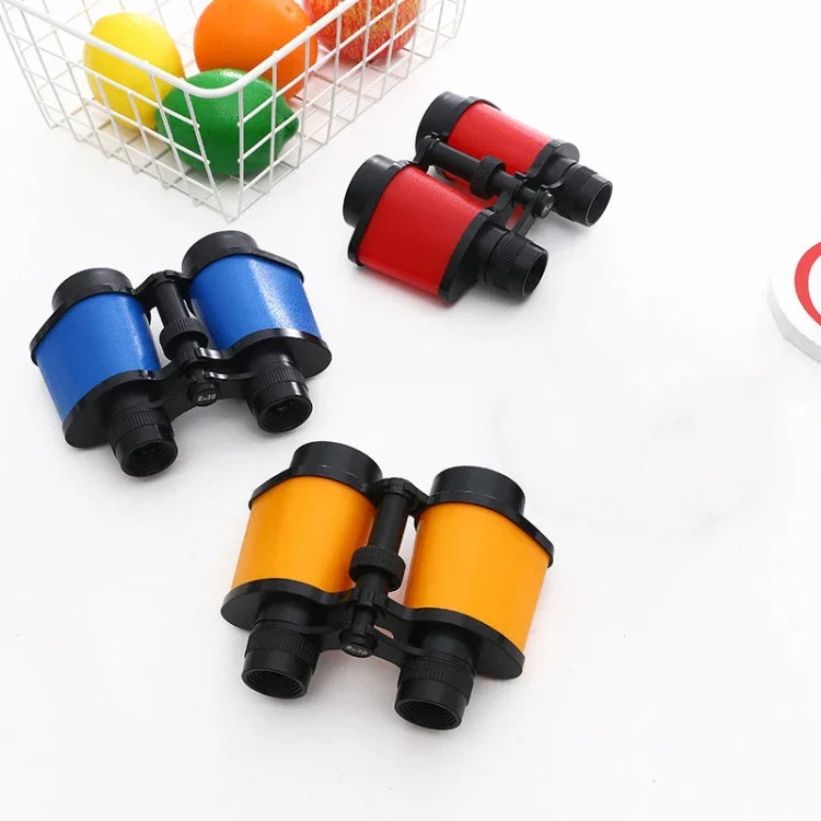 กล้องส่องทางไกลของเล่นเด็กขนาดเล็ก HD รุ่น 20004 8X30 สีส้ม, 8X30 สีแดง, 8X30 สีน้ำเงิน