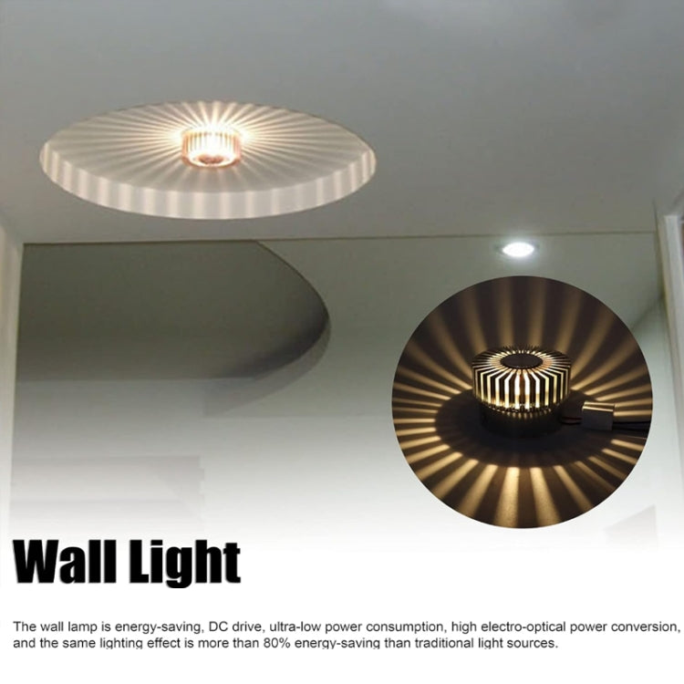 ไฟทางเดินอลูมิเนียม LED โคมไฟทางเดินดอกทานตะวัน ตกแต่ง, ติดตั้งเห็นได้ 1W, ติดตั้งเห็นได้ 3W, ติดตั้งไม่เห็น 1W, ติดตั้งไม่เห็น 3W