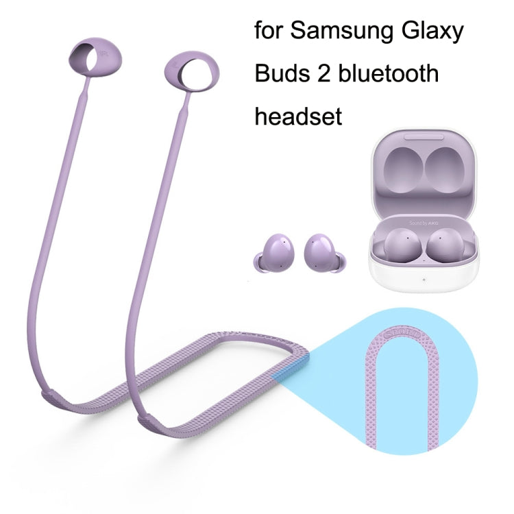2 ชิ้น สายซิลิโคนกันหูฟังบลูทูธหาย สำหรับ Samsung Galaxy Buds 2