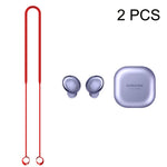 2 ชิ้น สายซิลิโคนกันหูฟังบลูทูธหาย สำหรับ Samsung Galaxy Buds Pro สีดำ สีน้ำเงิน สีแดง สีขาว