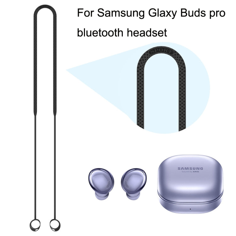 2 ชิ้น สายซิลิโคนกันหูฟังบลูทูธหาย สำหรับ Samsung Galaxy Buds Pro สีดำ สีน้ำเงิน สีแดง สีขาว