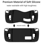 PGTECH Game Console Silicone Case With Anti-Slip Particles for Steam Deck, Black