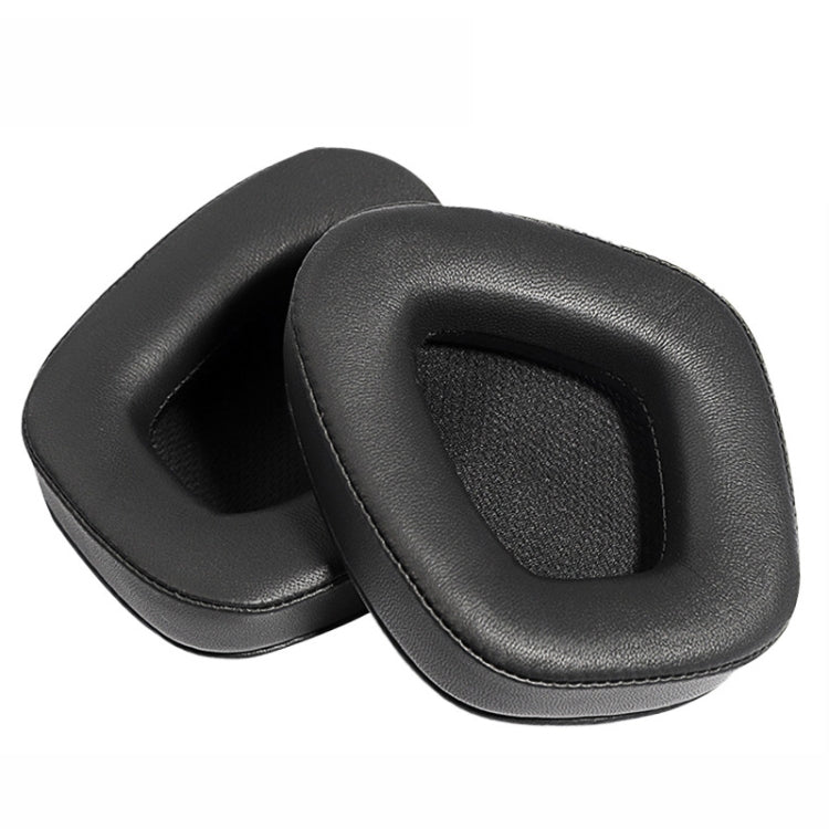 2 ชิ้น แผ่นรองหูฟังสำรองสำหรับ Corsair Void Pro Elite, สไตล์: แผ่นคานหู หนังโปรตีนสีดำ ลายตารางสีดำ ลายตารางด้านล่างสีเทา ลายตารางด้านล่างสีแดง ลายตารางด้านล่างสีเหลือง หนังสัมผัสน้ำแข็งสีดำ หนังแกะสีดำ