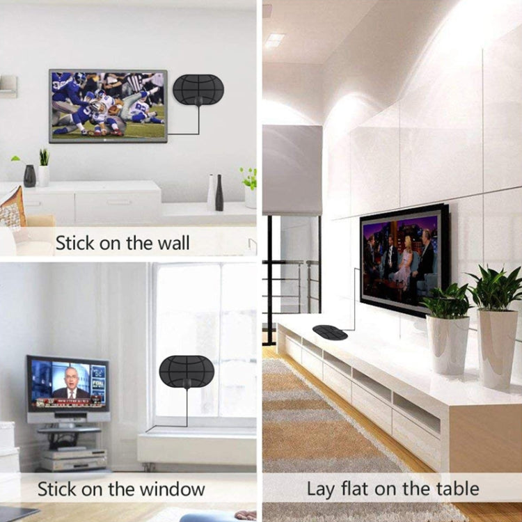 เสาอากาศ HDTV ขนาดเล็ก 3 ชิ้น เสาอากาศทีวีดิจิทัล HD, 3 ชิ้น HDTV