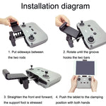 ขาตั้งขยายแท็บเล็ตรีโมทคอนโทรล สำหรับ DJI Mavic 3 / Air 2 / Air 2S / Mini 2, สไตล์:, ขนาดเล็ก, ขนาดใหญ่, ขนาดใหญ่+สำหรับสาย Apple, ขนาดใหญ่+สาย Type-c, ขนาดใหญ่+สาย Micro
