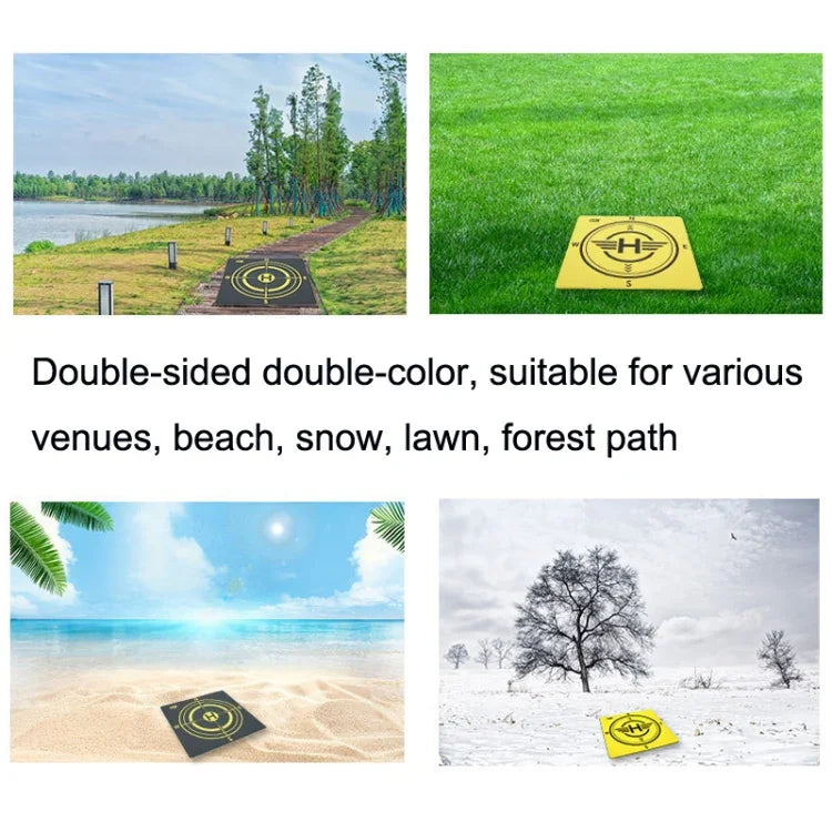 แผ่นลงจอดสองด้านสำหรับถ่ายภาพทางอากาศกลางแจ้ง สำหรับ DJI Mavic 3 / Air 2 / Air 2S