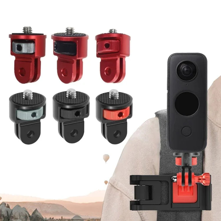 อะแดปเตอร์ขาตั้งกล้องเกลียว 1/4 นิ้ว สำหรับ Gopro 10 9 8 7 / Eken / Insta360 One X R