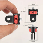 อะแดปเตอร์ขาตั้งกล้องเกลียว 1/4 นิ้ว สำหรับ Gopro 10 9 8 7 / Eken / Insta360 One X R