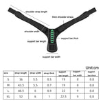 Anti-hunchback Open Shoulder Chest Posture Correction Belt, S, M, L, XL