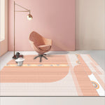 Modern Abstract Geometric Living Room Rug Coffee Table Cushion, 50x80cm, 60x90cm
