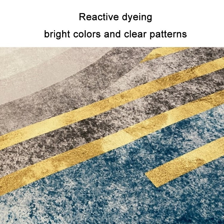 Modern Abstract Geometric Living Room Rug Coffee Table Cushion, 80x120cm, 80x160cm