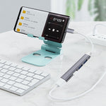 แท่นต่อขยายอเนกประสงค์ขนาดเล็ก 4 in 1, สเปค: Type-C/USB-C 3.0 (สีเงิน), Type-C/USB-C 3.0 (สีเงิน), Type-C/USB-C 3.0 (สีเทา), Type-C/USB-C 3.0 (สีชมพู), USB 3.0 (สีเงิน), USB 3.0 (สีเทา), USB 3.0 (สีชมพู)