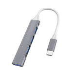 แท่นต่อขยายอเนกประสงค์ขนาดเล็ก 4 in 1, สเปค: Type-C/USB-C 3.0 (สีเงิน), Type-C/USB-C 3.0 (สีเงิน), Type-C/USB-C 3.0 (สีเทา), Type-C/USB-C 3.0 (สีชมพู), USB 3.0 (สีเงิน), USB 3.0 (สีเทา), USB 3.0 (สีชมพู)