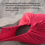 Outdoor Beach Lycra Canopy Camping Tent Sunshade Fishing Tent, Size:, 210x160x150cm, 210x200x150cm, 300x300x200cm