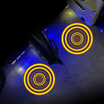LED Infrared Induction Car Door Welcome Light Night Projection Ambient Light, Energy Circle (Blue), Energy Circle (White), Energy Circle (Yellow), Cat Claw (Yellow), Radish (Yellow), Drink (Yellow), Drink (Purple), Honor (Yellow), Honor (Purple)       ...
