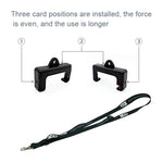 สายคล้องรีโมทคอนโทรล CQT พร้อมตะขอ สำหรับ DJI Mavic Air 2/2S/Mini 2 /Mini 3 Pro, สไตล์:, สายเชือกบาง, สายเชือกกว้าง, เฉพาะหัวเข็มขัด