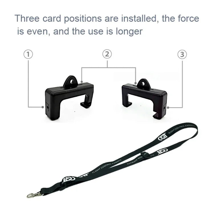สายคล้องรีโมทคอนโทรล CQT พร้อมตะขอ สำหรับ DJI Mavic Air 2/2S/Mini 2 /Mini 3 Pro, สไตล์:, สายเชือกบาง, สายเชือกกว้าง, เฉพาะหัวเข็มขัด