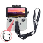สายคล้องรีโมทคอนโทรล CQT พร้อมตะขอ สำหรับ DJI Mavic Air 2/2S/Mini 2 /Mini 3 Pro, สไตล์:, สายเชือกบาง, สายเชือกกว้าง, เฉพาะหัวเข็มขัด