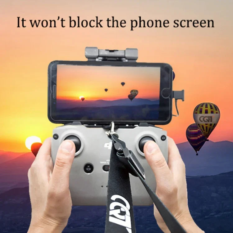 สายคล้องรีโมทคอนโทรล CQT พร้อมตะขอ สำหรับ DJI Mavic Air 2/2S/Mini 2 /Mini 3 Pro, สไตล์:, สายเชือกบาง, สายเชือกกว้าง, เฉพาะหัวเข็มขัด