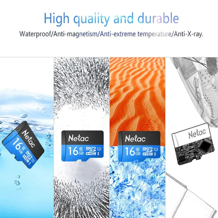 Netac การ์ดความจำสำหรับกล้องบันทึกภาพและโทรศัพท์มือถือ, 32GB, 64GB, 128GB, 256GB