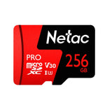 Netac การ์ดความจำสำหรับกล้องบันทึกภาพและโทรศัพท์มือถือ, 32GB, 64GB, 128GB, 256GB