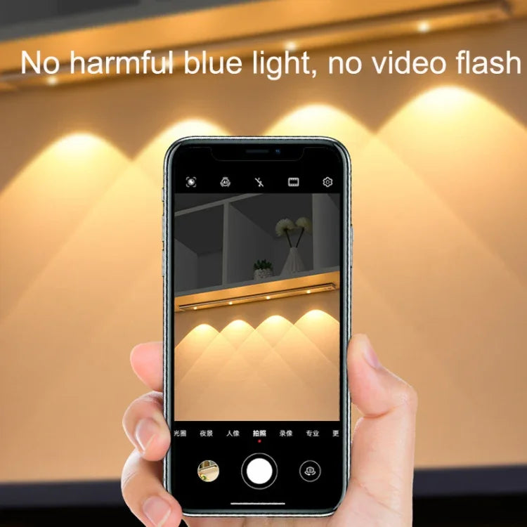 แถบไฟ LED อัจฉริยะบางพิเศษ ตรวจจับร่างกายมนุษย์, ความยาว:, 30 ซม., 40 ซม.