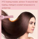 GLS-006 เครื่องหนีบผมไฟฟ้ามินิใช้ได้ทั้งผมตรงและผมหยิก สีชมพูเชอร์รี่ สีเขียวสด