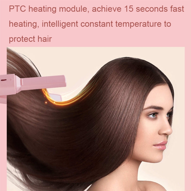GLS-006 เครื่องหนีบผมไฟฟ้ามินิใช้ได้ทั้งผมตรงและผมหยิก สีชมพูเชอร์รี่ สีเขียวสด