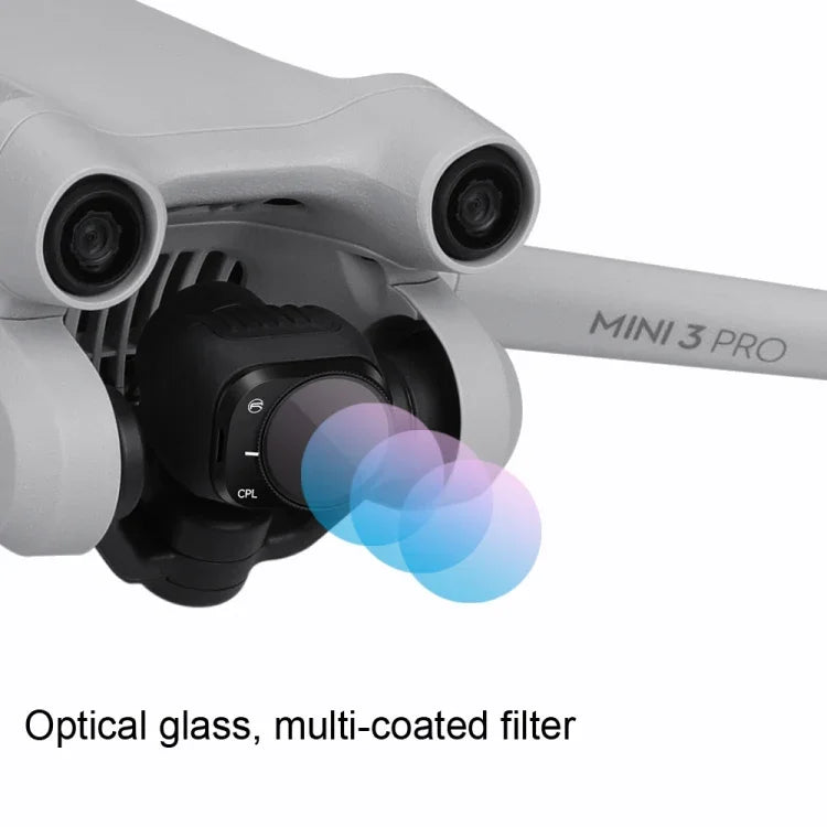 อุปกรณ์เสริมฟิลเตอร์อลูมิเนียมอัลลอยด์ปรับได้สำหรับ DJI Mini 3 Pro, สไตล์: UV+CPL+ND8+ND16+ND32+ND64 6-in-1, CPL, ND8, ND16, ND32, ND64, ชุด 4-in-1, ชุด 6-in-1