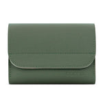 กระเป๋าเก็บที่ชาร์จเมาส์หนังขนาดเล็ก Baona BN-Q009, สีน้ำเงินเข้ม+เหลือง, เทาเขียว+เขียวอ่อน, เงิน+น้ำเงิน