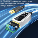 DTECH DT-5119 สายแปลง USB เป็น RS485/422 อุตสาหกรรม 0.5 ม., อะแดปเตอร์สื่อสารสายอนุกรม, DT-5119 0.5 ม.
