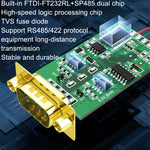 DTECH DT-5119 สายแปลง USB เป็น RS485/422 อุตสาหกรรม 0.5 ม., อะแดปเตอร์สื่อสารสายอนุกรม, DT-5119 0.5 ม.