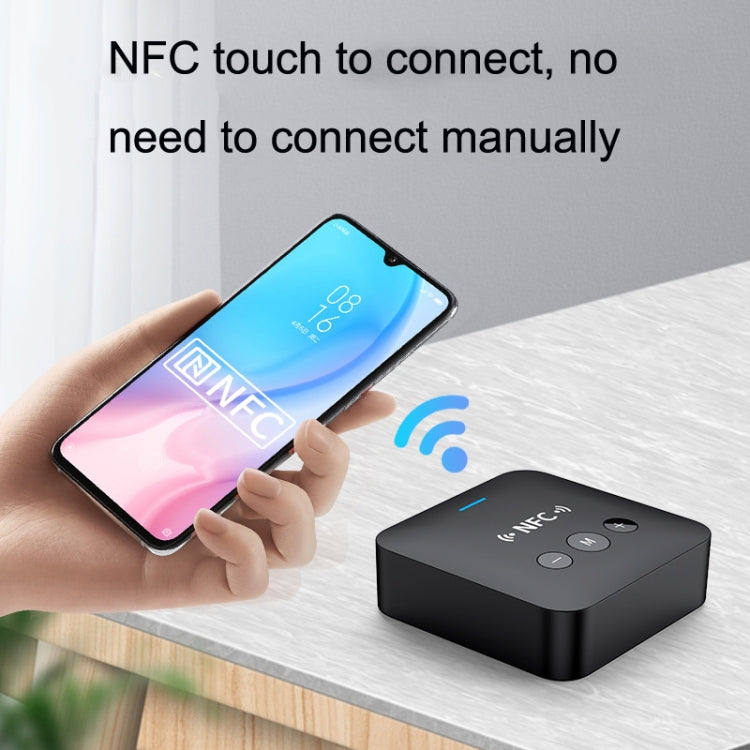 AFK-A10 เครื่องรับส่งบลูทูธ NFC AUX สำหรับลำโพงรถยนต์