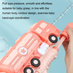 Hildren Pumping Water Play Device Summer Beach Outdoor Water Toys, Style:, Straight Pump Train (Blue), Straight Pump Train (Pink), Engineering Car (Blue), Engineering Car (Red), Engineering Car  (Yellow), Oil Tanker (Blue), Oil Tanker (Pink)           ...