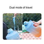 ขวดน้ำกีฬาพร้อมหลอดและสเกลความจุใหญ่แบบไล่ระดับ, 1500ml, 2300ml, 3800ml