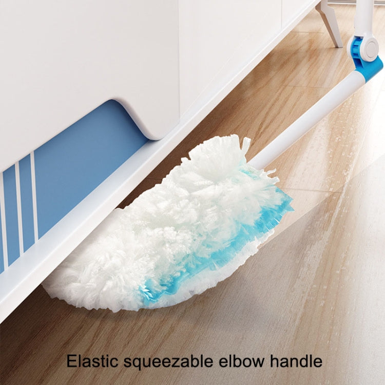 Disposable Household Vacuum Retractable Feather Duster, Style:, Long Handle+2 Clothes, Long Handle+4 Clothes, Long Handle+6 Clothes, Long Handle+12 Clothes, With Base+2 Clothes, With Base+4 Clothes, With Base+6 Clothes, With Base+12 Clothes