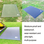 เสื่อเต็นท์กลางแจ้งผ้าออกซ์ฟอร์ดหนากันน้ำสำหรับปิกนิก, ขนาด: 90x210cm, 140x210cm, 180x210cm, 210x210cm, 240x210cm