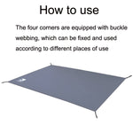 เสื่อเต็นท์กลางแจ้งผ้าออกซ์ฟอร์ดหนากันน้ำสำหรับปิกนิก, ขนาด: 90x210cm, 140x210cm, 180x210cm, 210x210cm, 240x210cm