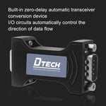 โมดูลพอร์ตอนุกรม DTECH DT-9005 RS232 เป็น TTL ไม่มีแหล่งจ่ายไฟ, โมดูล 3.3V, โมดูล 5V