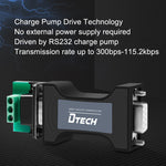 โมดูลพอร์ตอนุกรม DTECH DT-9005 RS232 เป็น TTL ไม่มีแหล่งจ่ายไฟ, โมดูล 3.3V, โมดูล 5V