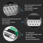 โมดูลพอร์ตอนุกรม DTECH DT-9005 RS232 เป็น TTL ไม่มีแหล่งจ่ายไฟ, โมดูล 3.3V, โมดูล 5V
