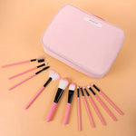 Multifunctional Portable Travel Large Capacity Cosmetic Storage Bag, Cute Pink (Small)