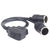Car OBD To Cigarette Lighter Female Seat Driving Recorder Power Cord, 50cm, 60cm