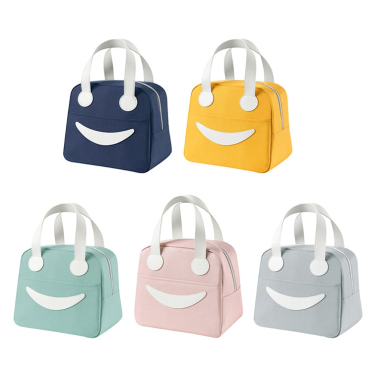 กระเป๋าอาหารกลางวันพร้อมหูจับหนัง, ขนาด: S (สีเขียว), S (สีเขียว), S (สีชมพู), S (สีเทา), S (สีน้ำเงินกรมท่า), S (สีเหลือง), L (สีเขียว), L (สีชมพู), L (สีเทา), L (สีน้ำเงินกรมท่า), L (สีเหลือง)