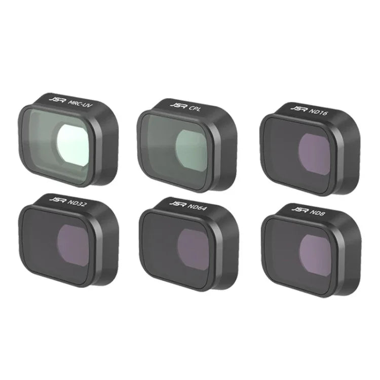 ฟิลเตอร์ JUNESTAR สำหรับ DJI Mini 3 Pro, รุ่น:, MCUV JSR-1663-01, CPL JSR-1663-02, ND8 JSR-1663-03, ND16 JSR-1663-04, ND32 JSR-1663-05, ND64 JSR-1663-06, ND256 JSR-1663-07, ND1000 JSR-1663-08, ND8PL JSR-1663-09, ND16PL JSR-1663-10, ND32PL JSR-1663-11