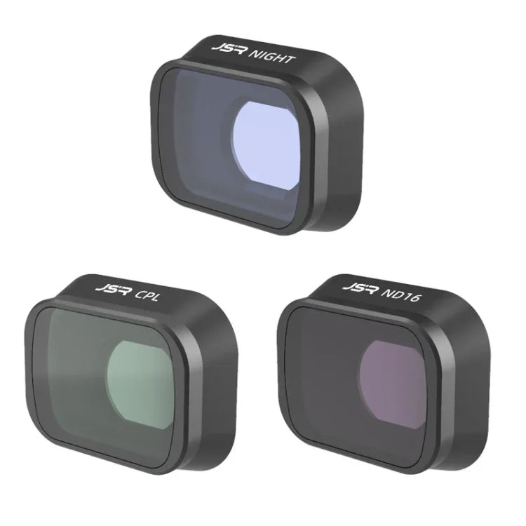 ฟิลเตอร์ JUNESTAR สำหรับ DJI Mini 3 Pro, รุ่น:, MCUV JSR-1663-01, CPL JSR-1663-02, ND8 JSR-1663-03, ND16 JSR-1663-04, ND32 JSR-1663-05, ND64 JSR-1663-06, ND256 JSR-1663-07, ND1000 JSR-1663-08, ND8PL JSR-1663-09, ND16PL JSR-1663-10, ND32PL JSR-1663-11